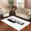 FALLOUT LASER RIFLE Living room carpet rugs