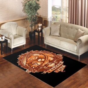 FIRE POKEMONS Living room carpet rugs