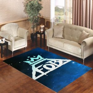 FOB Fall Out Boy Logo Living room carpet rugs