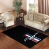 FORD MUSTANG CARBON FIBER Living room carpet rugs