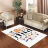 FRIENDS Collage Drawing Living room carpet rugs