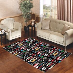FRIENDS  Icons And Graffiti Living room carpet rugs