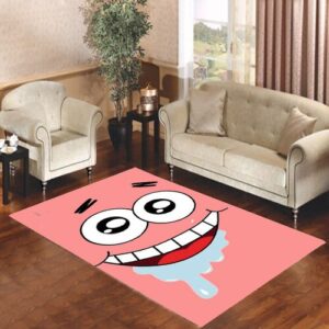 FUNNY FACES OF PATRICK Living room carpet rugs
