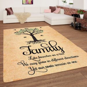 Family Tree Rug Carpet