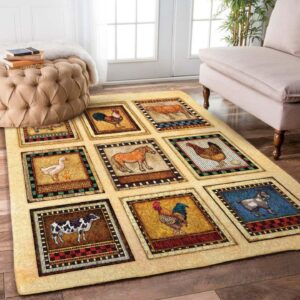 Farm Animal Rug Carpet