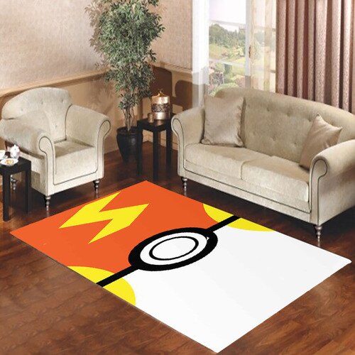 Fast Ball Pikachu Living room carpet rugs
