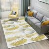 Feather Pattern Rug Carpet