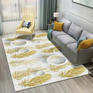 Feather Pattern Rug Carpet