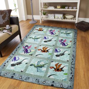 Felacia Dragon Rug Carpet