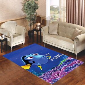 Finding Nemo dory swimming Living room carpet rugs