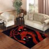 Fire And Blood Targaryen Game Of Thrones Living room carpet rugs