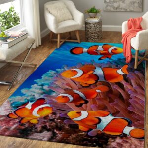 Fish Area Rug Carpet