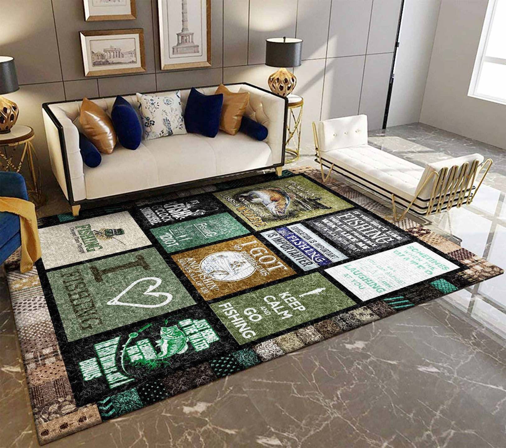 Fishing LD59387 Rug Carpet