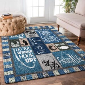 Fishing WP97582 Rug Carpet