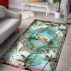 Flamingo Living Room Rug Carpet