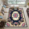 Floral Vintage Pattern Rug Carpet