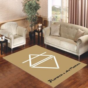 Florence and The Machine Logo Living room carpet rugs