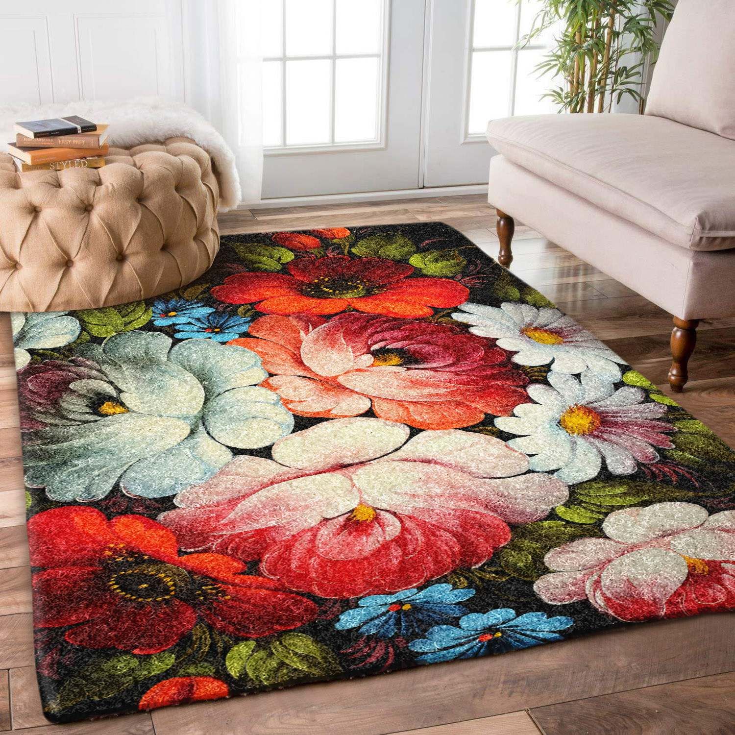 Flower Rug Carpet