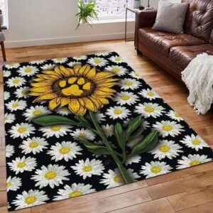 Flower K Rug Carpet
