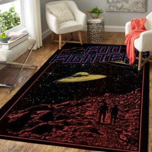 Foo Fighters Rug Carpet / Area Rug Carpet - Music Floor Rug Carpet Home Decor