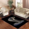 Ford Mustang Shelby Logo Living room carpet rugs