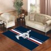 Ford Mustang blue Living room carpet rugs