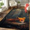 Fox Area Rug Carpet