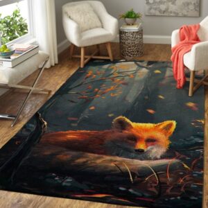 Fox Area Rug Carpet