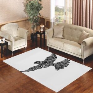 Freedom Zen Bird Living room carpet rugs