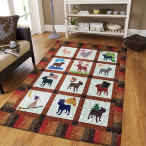 French Bulldog Rug Carpet