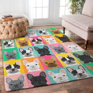 French Bulldog Rug Carpet
