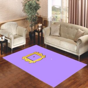 Friends Door Peephole Living room carpet rugs