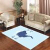 Frozen Elsa Living room carpet rugs