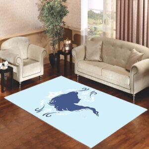 Frozen Elsa Living room carpet rugs