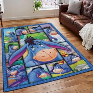 Funny Cartoon E Rug Carpet