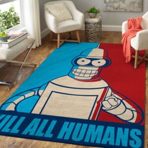 Futurama: Bender Area Rug Carpet
