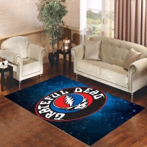 GRATEFUL DEAD AMERICA ROCK BAND Living room carpet rugs