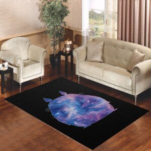 Galaxy Totoro Living room carpet rugs