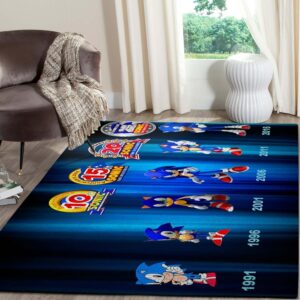 Game Lovers - Sonic the Hedgehog Area Rug Carpet