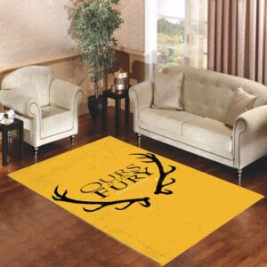 Game Of Thrones Baratheon Ours Is The Fury Living room carpet rugs