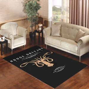 Game Of Thrones House Greyjoy Living room carpet rugs