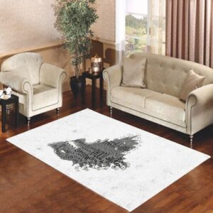 Game Of Thrones Stark Clan 2 Living room carpet rugs
