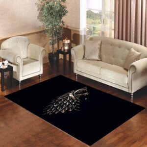 Game Of Thrones Stark Copper Print Living room carpet rugs