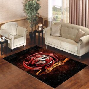 Game Of Thrones Targaryen Clan Dragon Wyvern Living room carpet rugs
