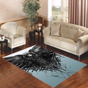 Game Of Thrones Three Eyed Raven Living room carpet rugs