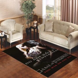 Game Of Thrones do not have gentle heart Living room carpet rugs