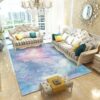 Geometric Art 3d Abstract Nordic Carpet