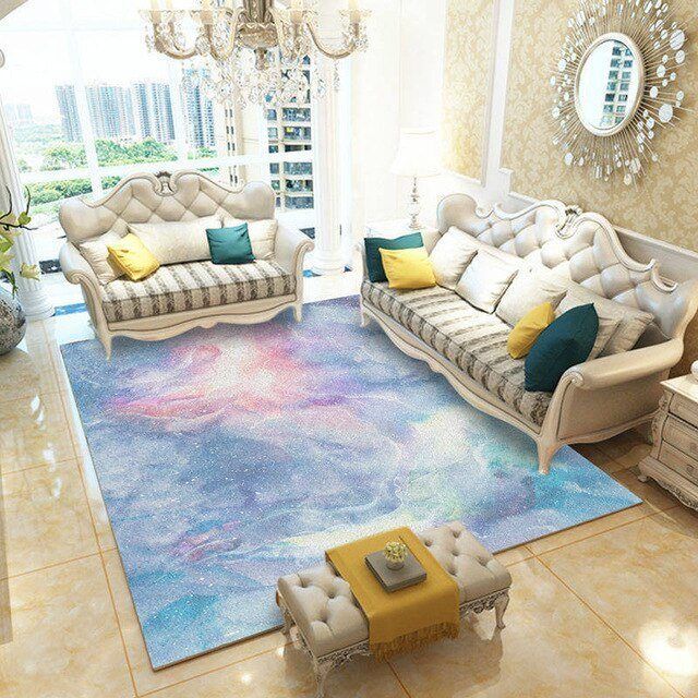 Geometric Art 3d Abstract Nordic Carpet