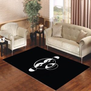 Geometric Monkey Face Head Living room carpet rugs