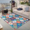 Geometric Pattern Rug Carpet